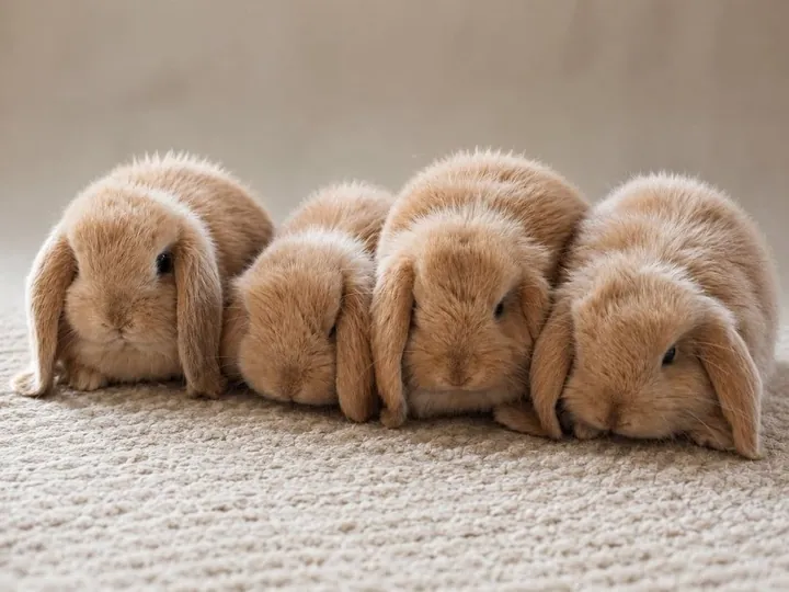 Photo: Mini Lop rabbits